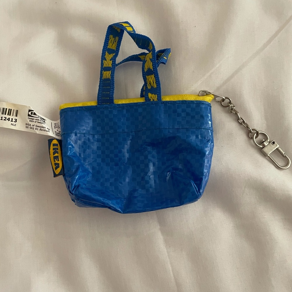 IKEA KNOLIG coin keychain. NWT
